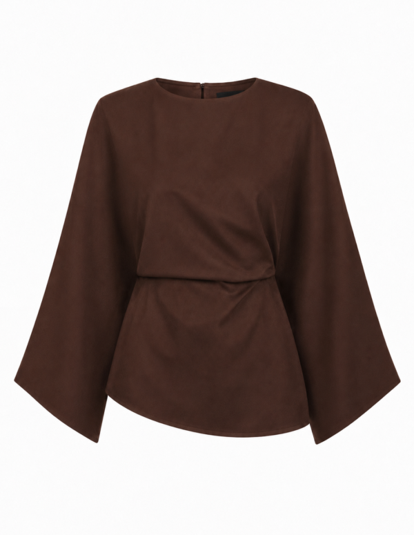Kimono Top (Chocolate Brown)